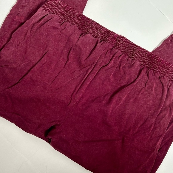 Torrid Relaxed Taper Stretch Challis High-Rise Tie-Front Pant - Picture 11 of 16